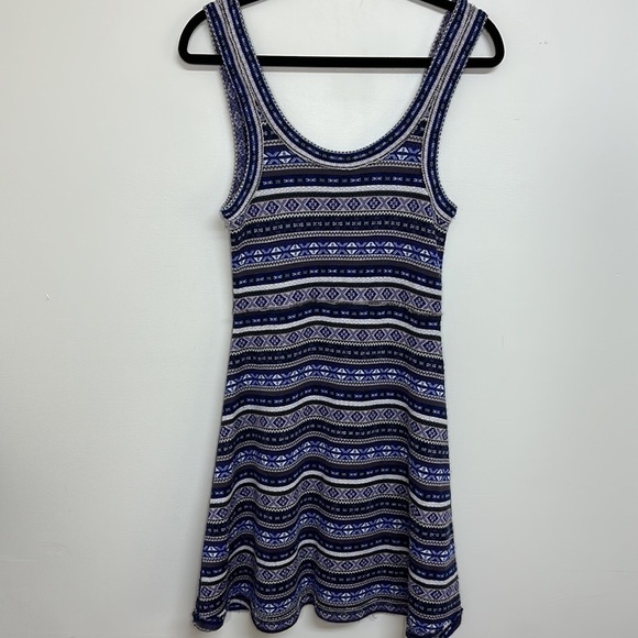 Free People Nordic Fair Isle Sweater Dress Medium - Picture 3 of 7